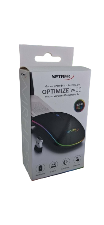 Producto - Mouse Inalambrico recargable Negro