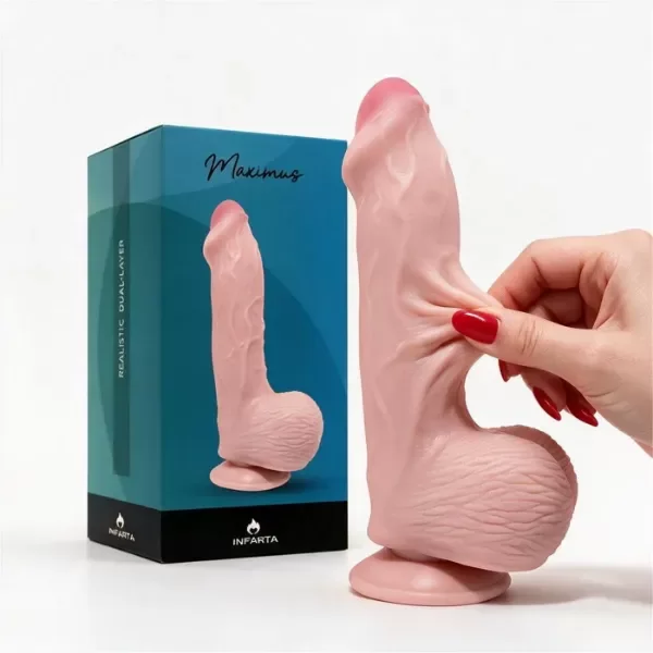 Producto - Maximus - Consolador Pellizcable Realista - 0