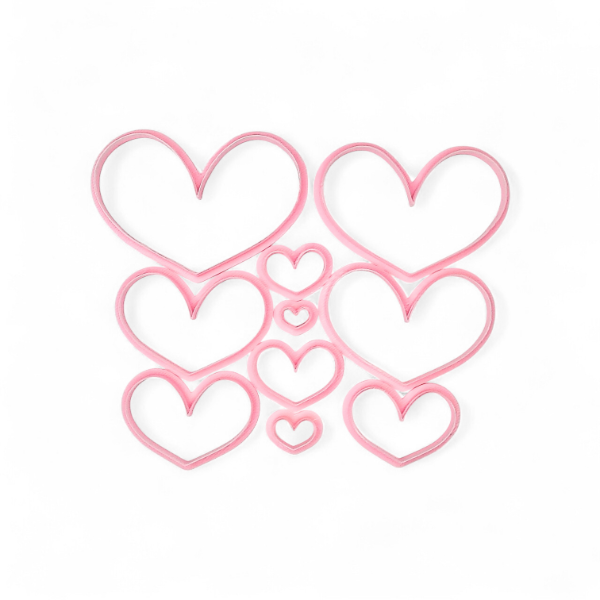 Producto - Combo corazones anchos 10 medidas