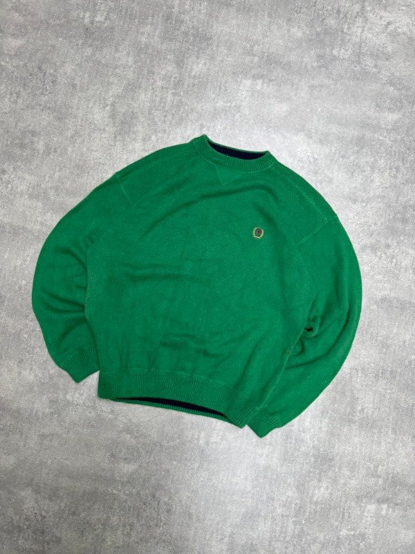 Producto - Sweater de Hilo Tommy Hilfiger Crest Vtg 90s T.L - 1