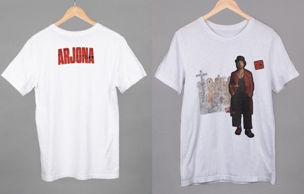 Producto - Plantilla para de remeras de Ricardo Arjona
