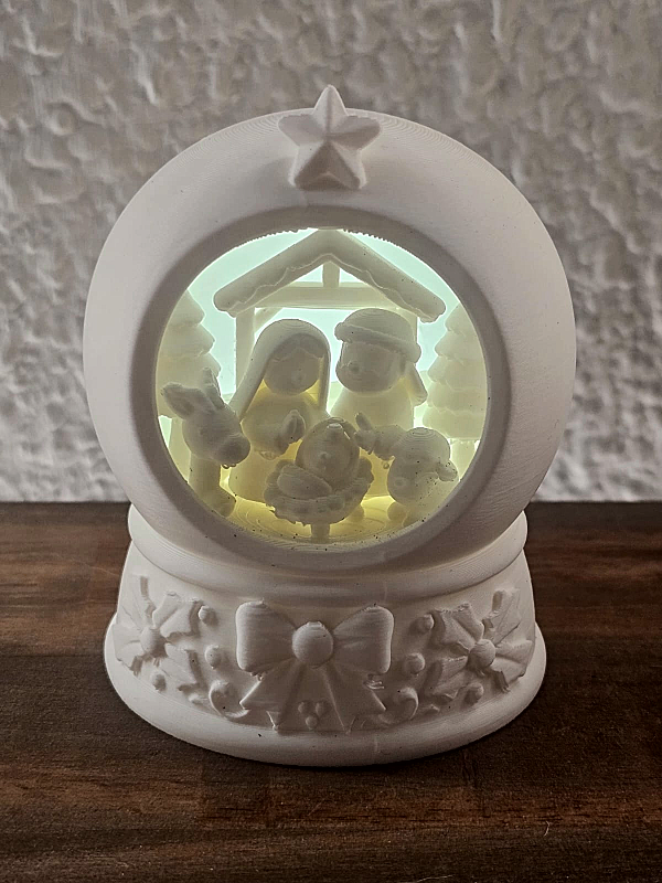 Producto - Esfera Bola de Nieve Vela de Te