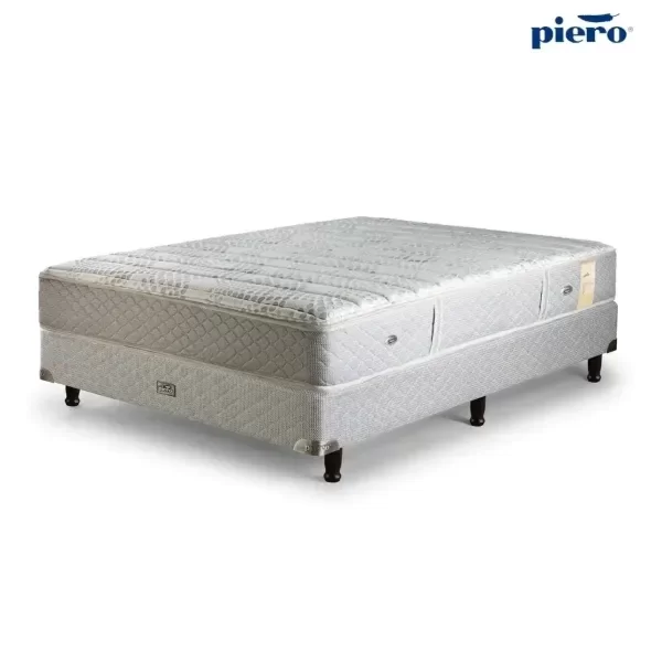 Producto - Sommier y Colchón Piero Montreaux II 190x140 + 2 Almohadas de regalo - 3