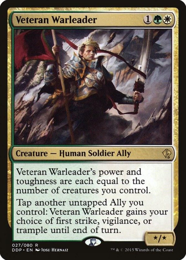 Producto - Veteran Warleader #27  Duel Decks: Zendikar vs. Eldrazi