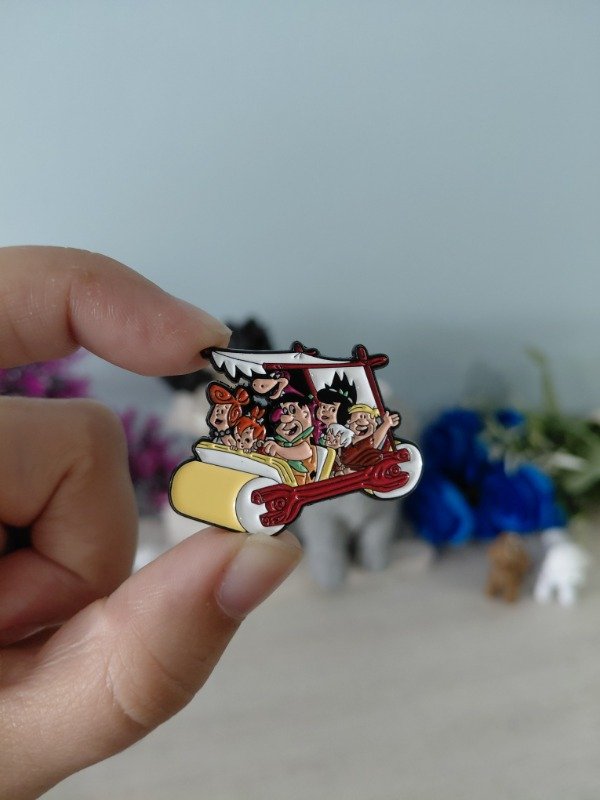 Producto - Pin metalizado - Los Picapiedras #1729