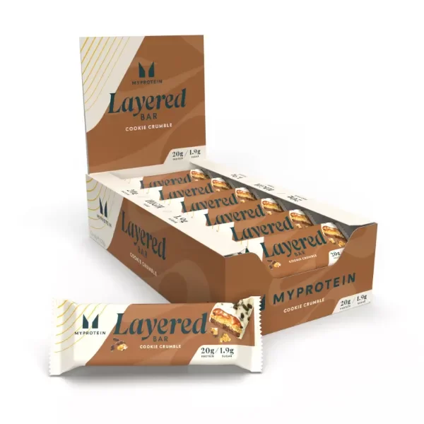 Producto - Barras de Proteina Retail Layered Bar 12 x 60g My Protein