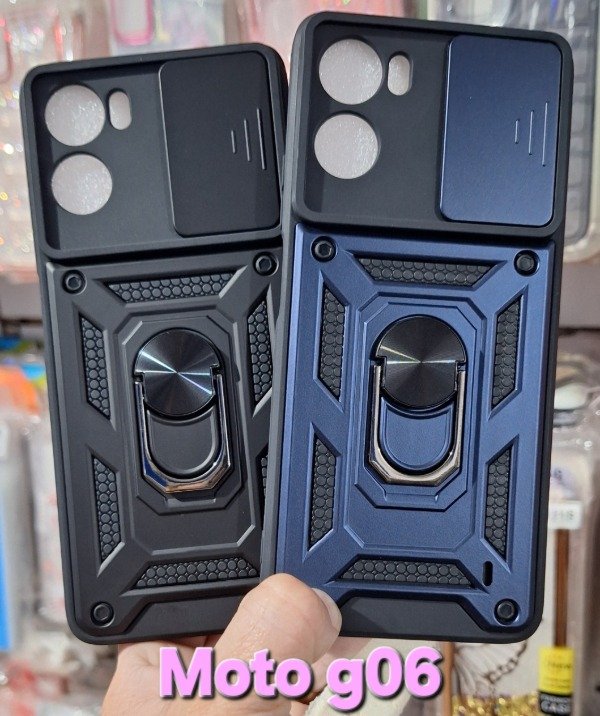 Producto - Fundas armor con cubre cámara. Moto g06