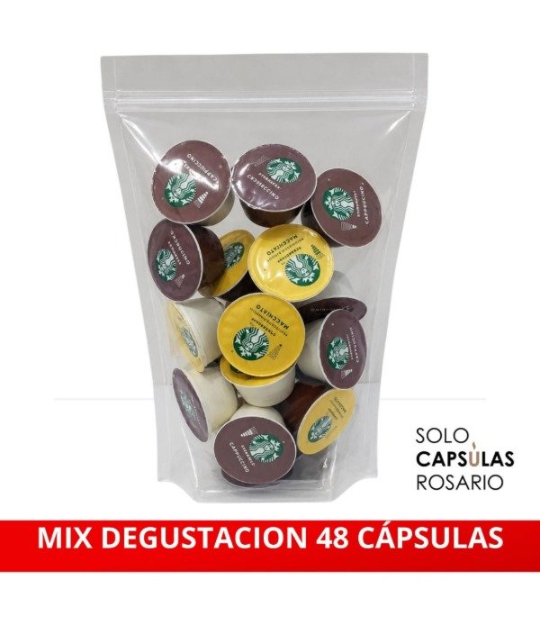 Producto - MIX DEGUSTACION 48 CAPSULAS STARBUCKS.   sabores en la descripcion