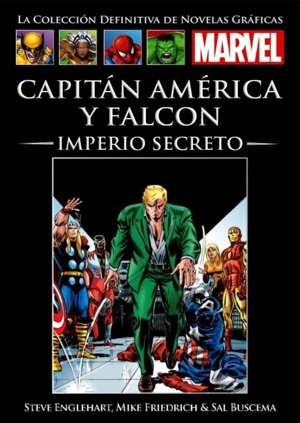 Producto - Capitan America y Falcon - Imperio Secreto - Coleccion Salvat