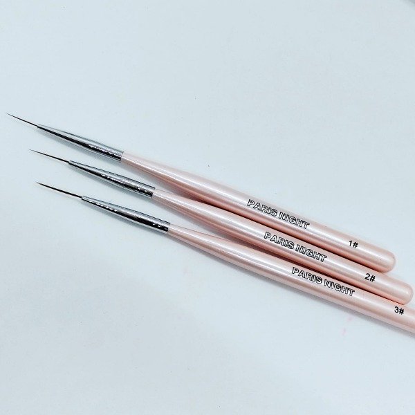 Producto - Pinceles Liner x 3u Pelo largo sintetico