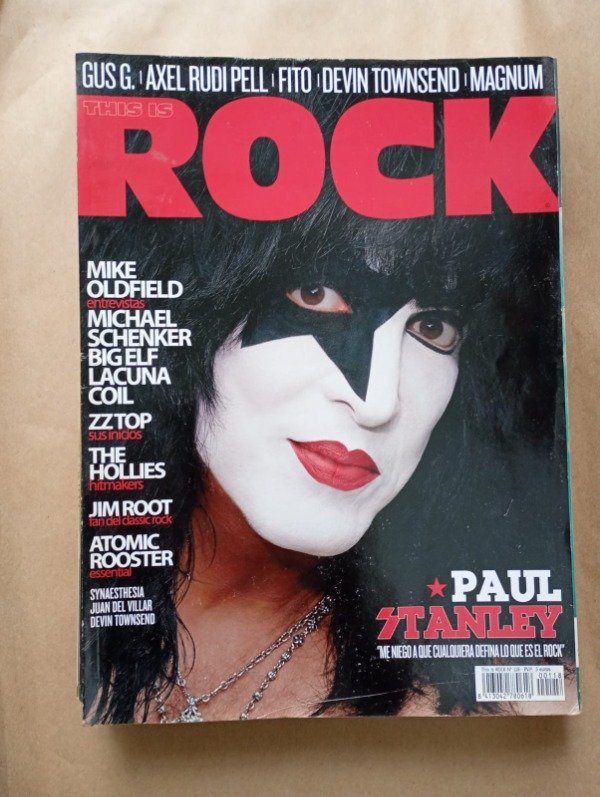 Producto - This is Rock #118 Kiss Paul Stanley Oldfield ZZ Top -