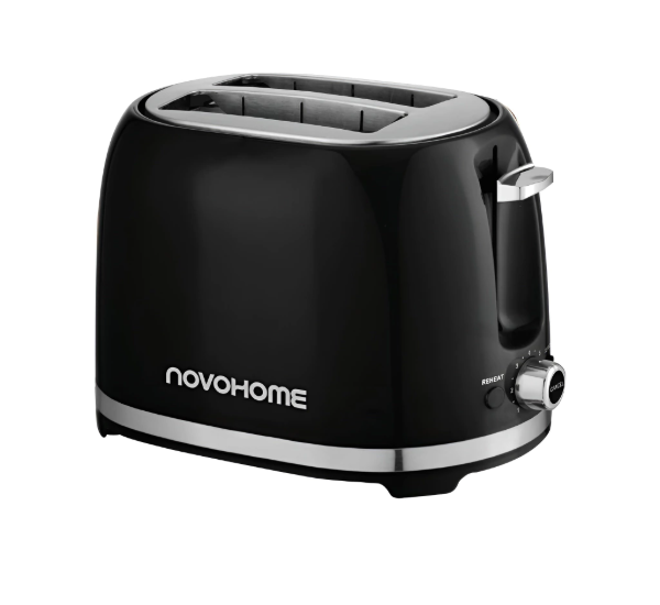 Producto - Tostadora -2 Rebanadas -7 Niveles -700W -Retro Style -Novohome (NH-TO028) - 0