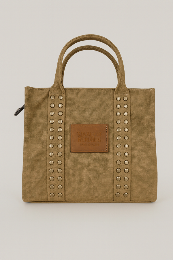 Producto - BOLSO "TACHAS"  VISÓN/ART GO 8J. LINEA CAPRICHO URBANO NUEVA COLECCIÓN