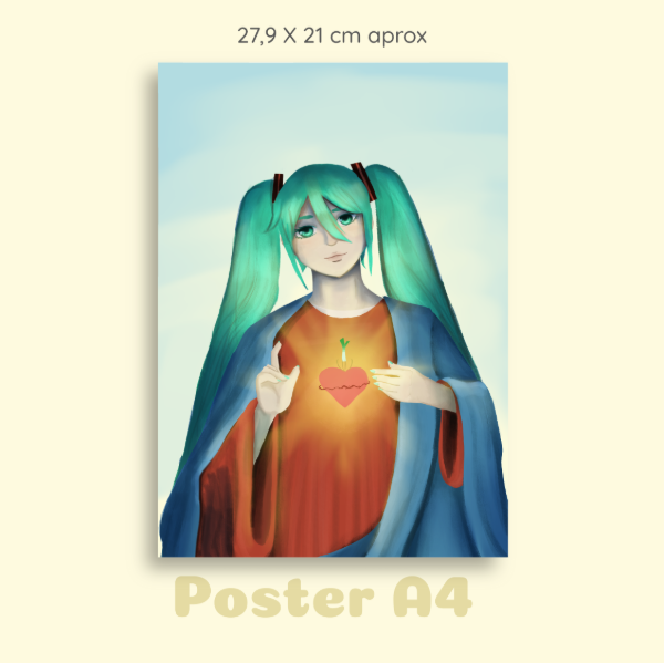 Producto - MIKU DIOSA - Ilustración - 2