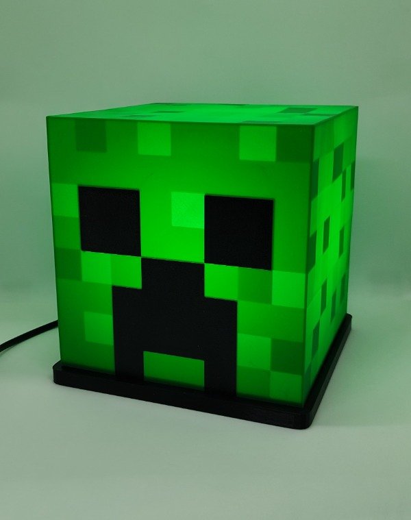 Producto - Velador lampara Creeper Minecraft