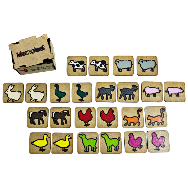 Producto - Juego de memoria Granja