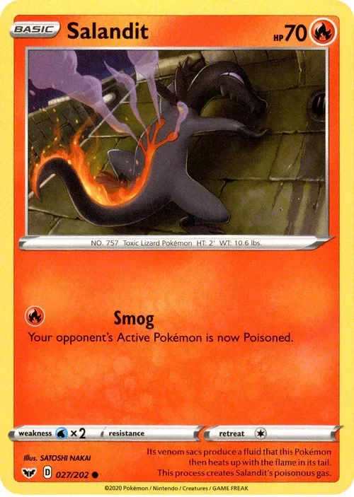 Producto - Salandit - 27/202 - Sword and Shield
