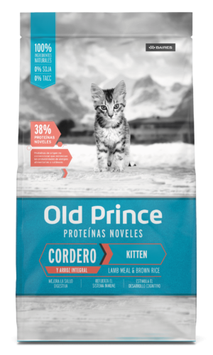 Producto - Old Prince Novel Cordero y Arroz Gato Kitten 3 Kg
