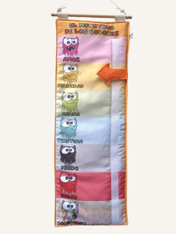 Producto - Panel monstruo de los colores español