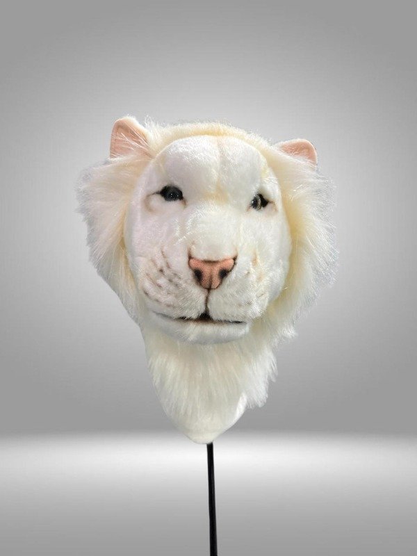 Producto - FUNDA PELUCHE (LEON BLANCO)