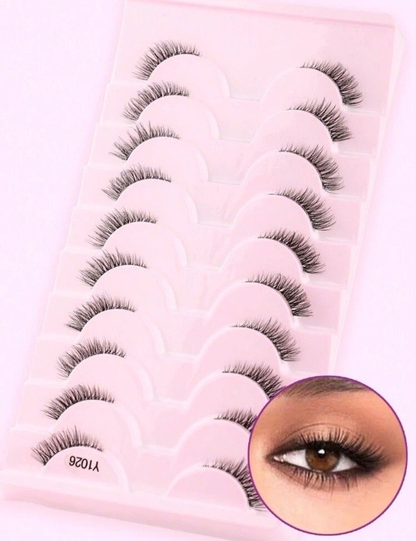 Producto - Set de pestañas Y1026 x 10 pares - 0