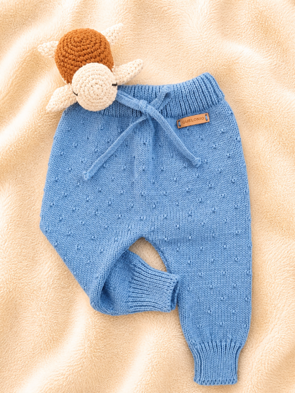 Producto - PANTALÓN PINTITAS CELESTE MARE