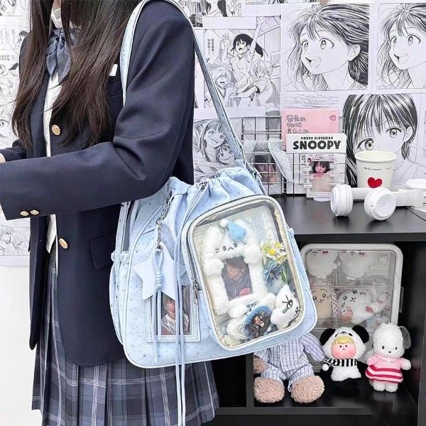 Producto - Ita Bag Celeste Estrellitas