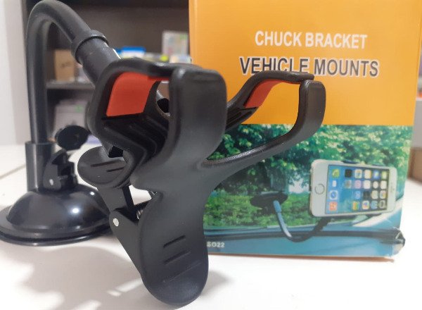 Producto - Soporte de Celular para Auto tipo Pinza y Sopapa