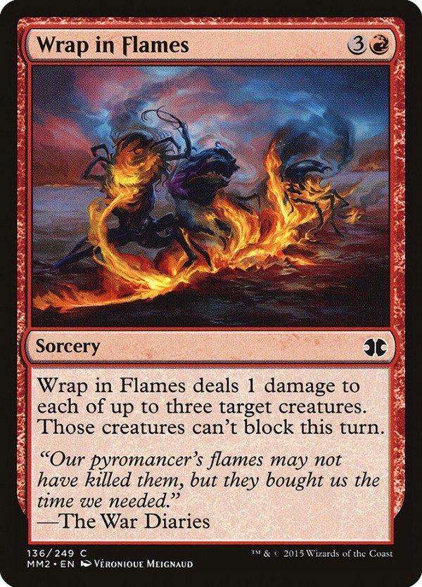 Producto - Wrap in Flames  Modern Masters 2015 Edition