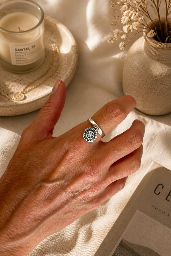 Producto - Anillo Pandora con dije