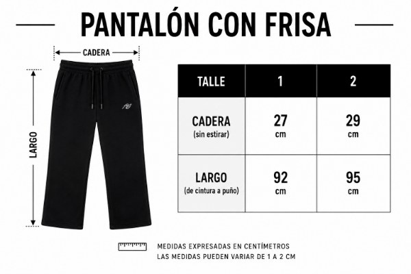 Producto - Pantalón con Frisa 3 tiras - 2