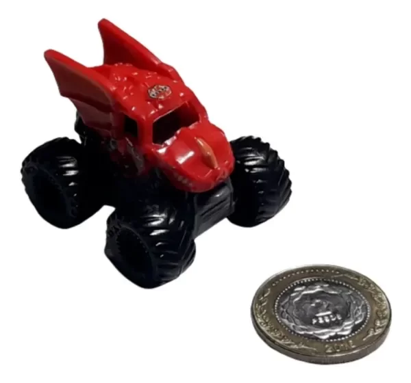 Producto - Monster Jam Bakugan Dragonoid Minivehiculos Bolsa Sorpresa Abierta 4 Cm Largo