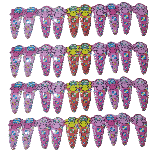 Producto - Hebillas De Pelo Tic Tac Abejitas Pack X 10 Niña Mujer - 4