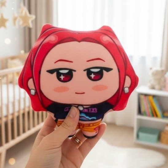 Producto - Peluche Mira de las guerreras K-pop 25x25 cm