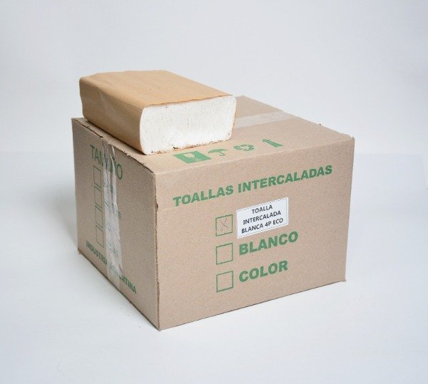 Producto - CAJA TOALLA INTERCALADA EXTRA BLANCA x2000