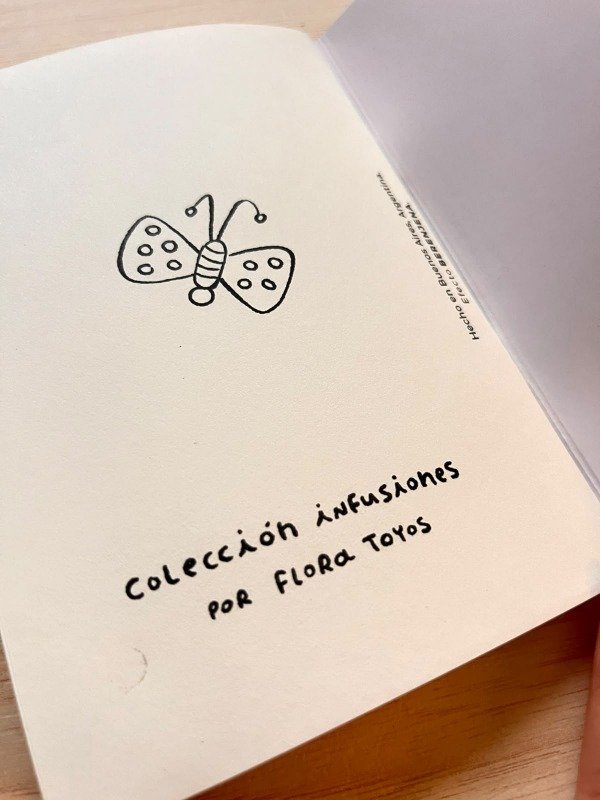 Producto - Cuadernito A6 Té de Tilo - 2