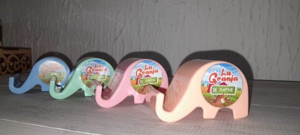Producto - Elefante apoya celular personalizado - 1