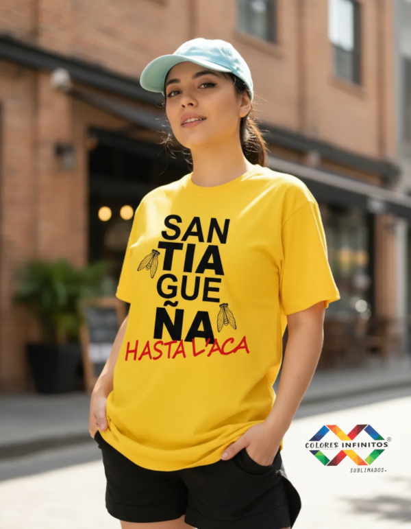 Producto - REMERA - SANTIAGUEÑAS - POLIESTER TALLE L - 0