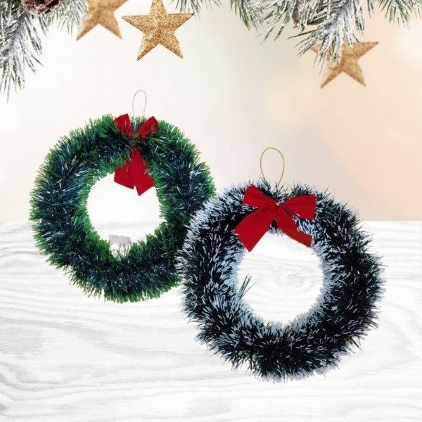 Producto - CORONA NAVIDEÑA REDONDA 21CM