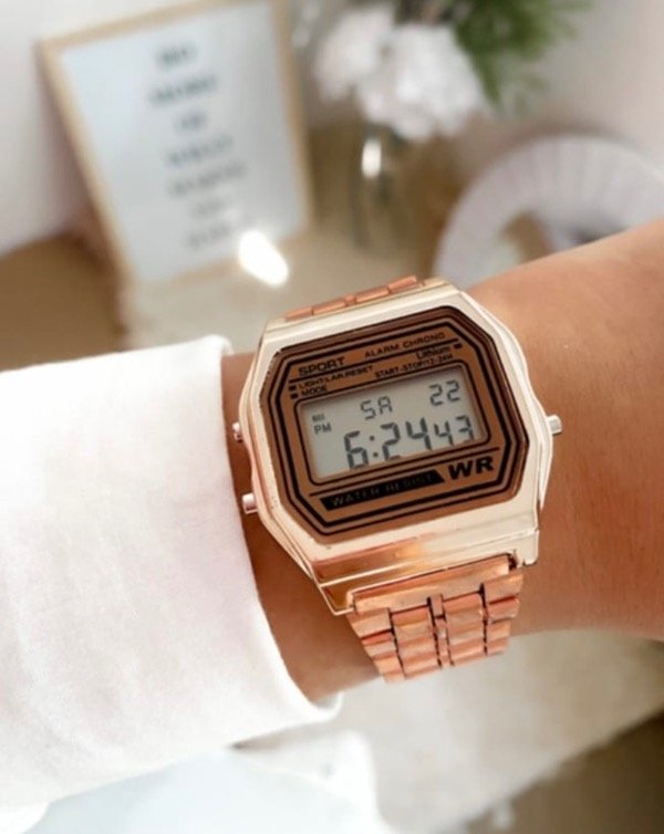 Producto - Retro tipo casio rose