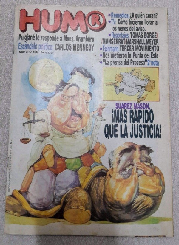 Producto - Revista Humor Registrado #125 - Año 1984