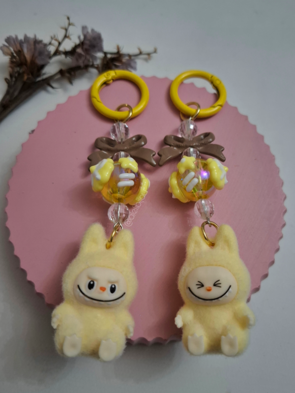 Producto - Llavero Labubu Amarillo