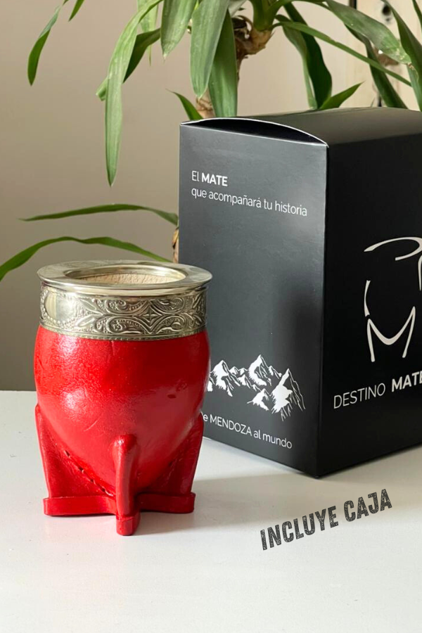 Producto - MATE IMPERIAL DE CALABAZA - ROJO