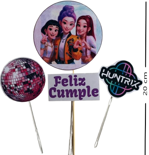 Producto - Set Toppers K-Pop x 1