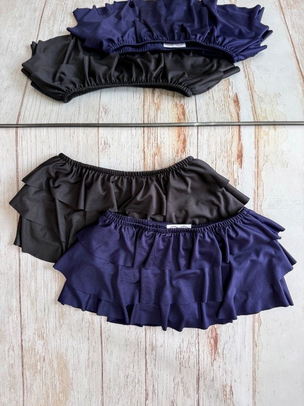 Producto - Skort microfibra volados
