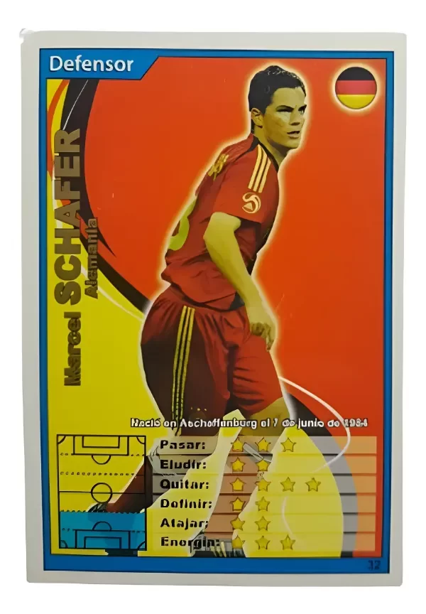 Producto - Futbol Champ Seleccion De Alemania Schafer Carta 32 (usado)