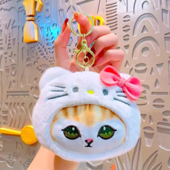 Producto - Monedero llavero mofusand hello kitty