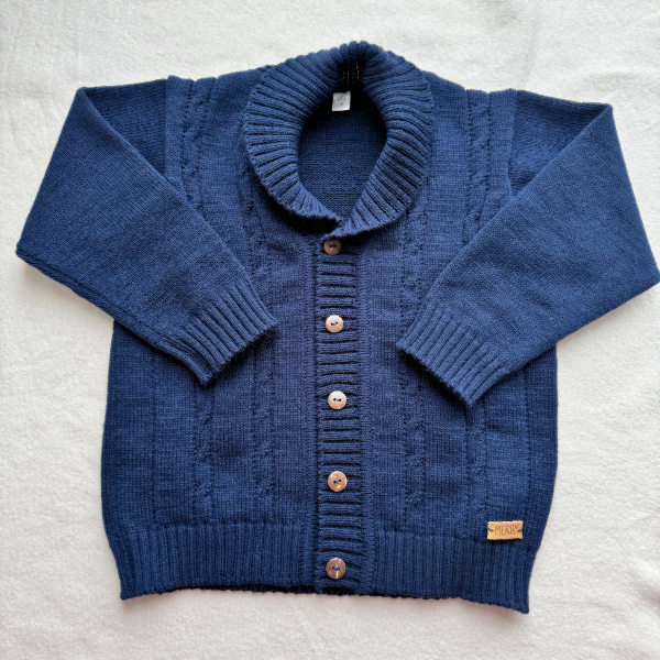 Producto - Cardigan Talle 4 Cuello smock