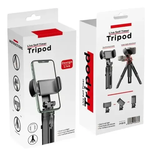 Producto - Trípode con agarre de celular