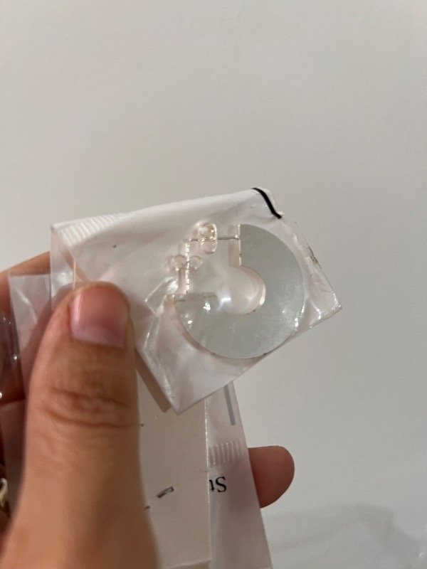 Producto - Aros acero blanco media vuelta